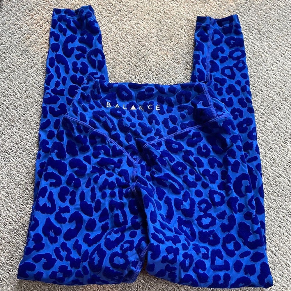 Balance Athletica flocked leggings